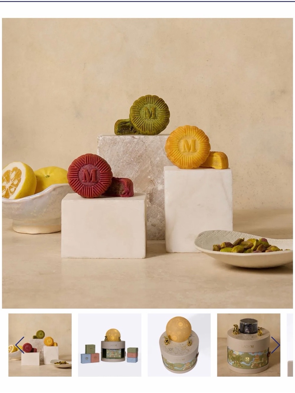 Moonlit Reverie Gift Set - Gold & Cream - Picture 6 of 6